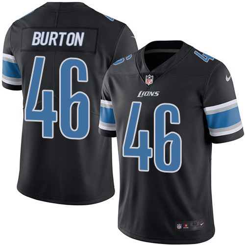  Lions 46 Lawrence Desmond Black Vapor Untouchable Player Limited Jersey