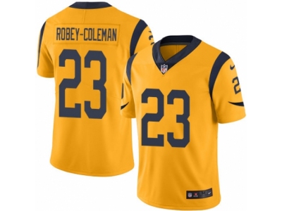  Los Angeles Rams 23 Nickell Robey-Coleman Limited Gold Rush NFL Jersey