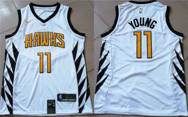  NBA Atlanta Hawks #11 Trae Young Jersey 2018 19 New Season City Edition Jersey