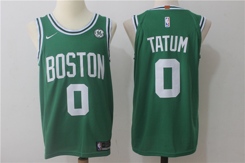  NBA Boston Celtics  #0 Jayson Tatum Jersey 2017 18 New Season Green Jersey