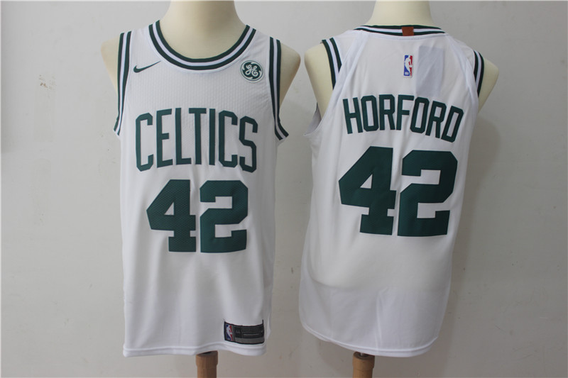  NBA Boston Celtics  #42 Al Horford Jersey 2017 18 New Season White Jersey