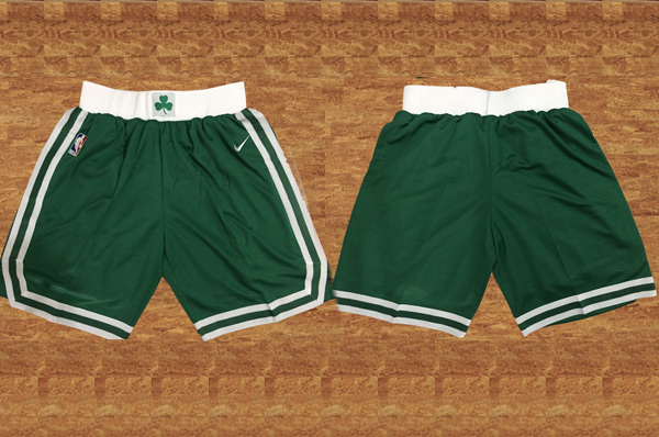  NBA Boston Celtics 2017 18 New Season Green Shorts