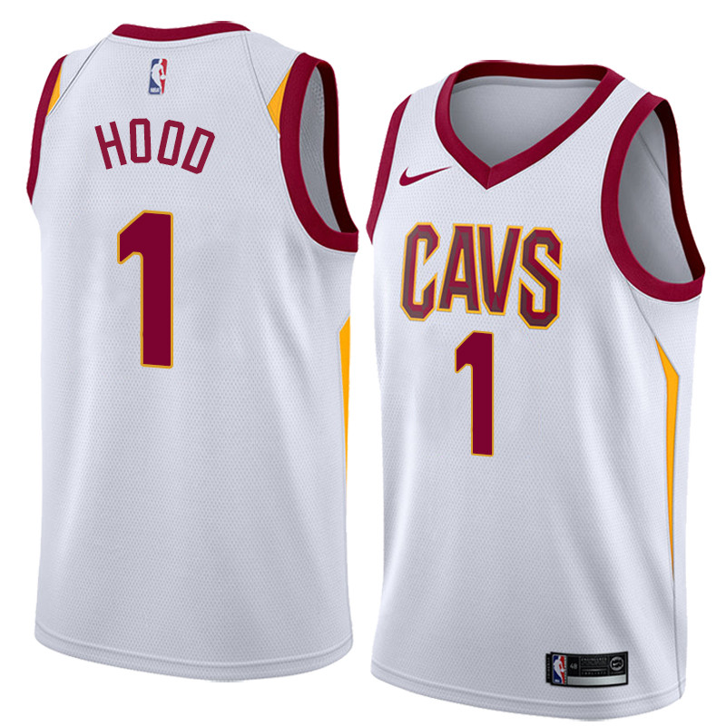  NBA Cleveland Cavaliers #1 Rodney Hood Jersey 2017 18 New Season White Jersey