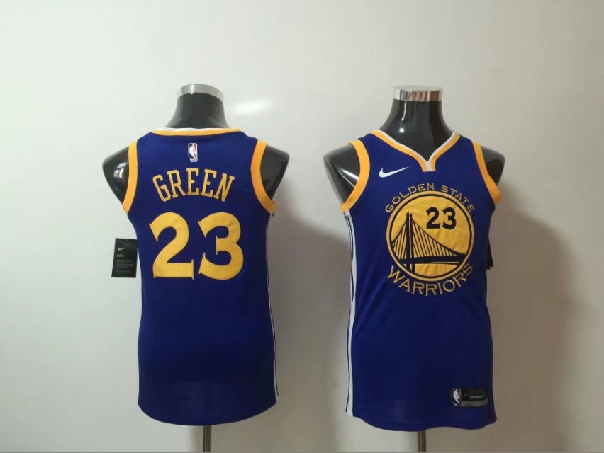  NBA Golden State Warriors #23 Draymond Green Women Dress 2017 18 New Season Blue women dress