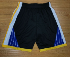  NBA Golden State Warriors 2017 18 New Season Black Shorts