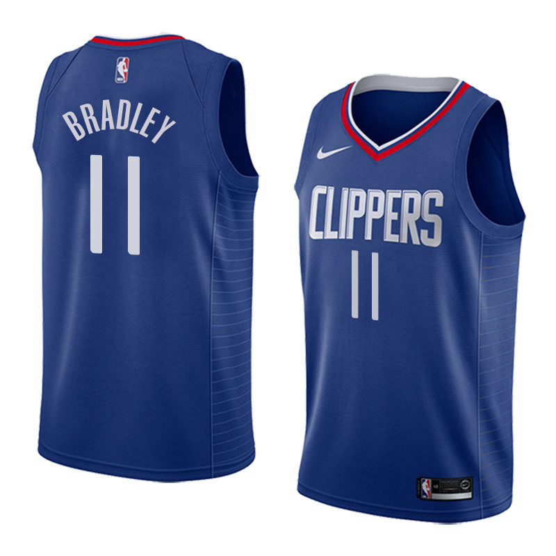  NBA Los Angeles Clippers #11 Avery Bradley Jersey 2017 18 New Season Blue Jersey