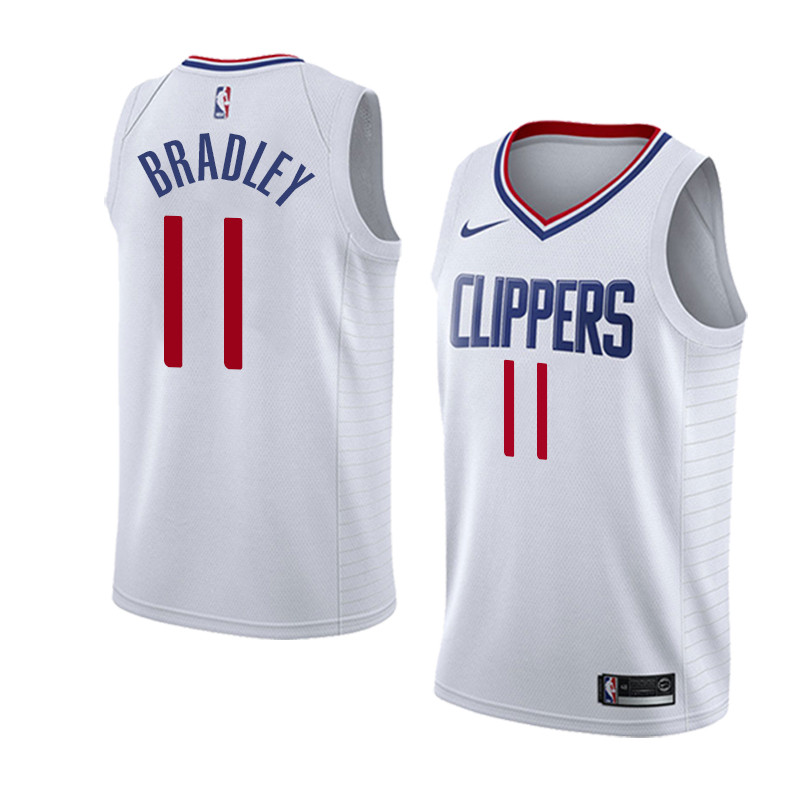  NBA Los Angeles Clippers #11 Avery Bradley Jersey 2017 18 New Season White Jersey