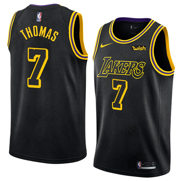  NBA Los Angeles Lakers #7 Isaiah Thomas Jersey 2017 18 New Season City Edition Jersey