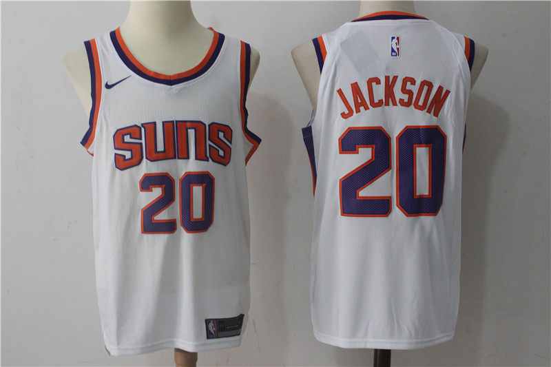  NBA Phoenix Suns #20 Josh Jackson Jersey 2017 18 New Season White Jersey