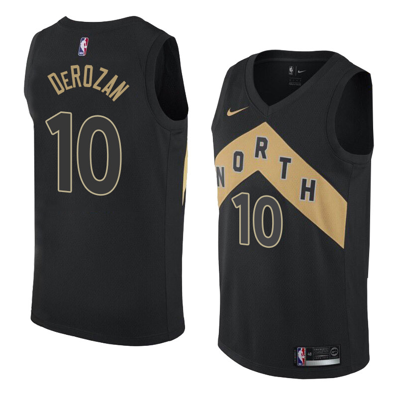  NBA Toronto Raptors #10 DeMar DeRozan Jersey 2017 18 New Season City Edition Jersey