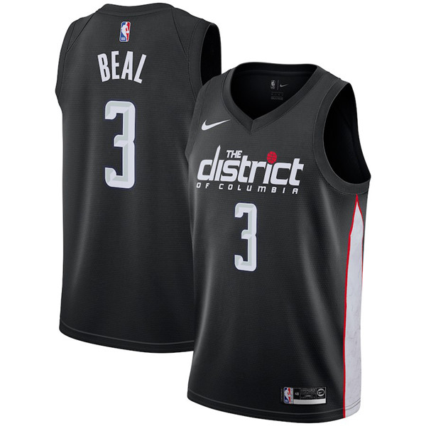  NBA Washington Wizards #3 Bradley Beal Jersey 2018 19 New Season City Edition Jersey