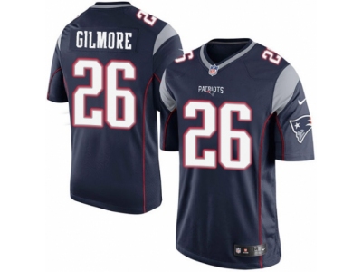  New England Patriots 26 Stephon Gilmore Limited Navy Blue Team Color NFL Jersey