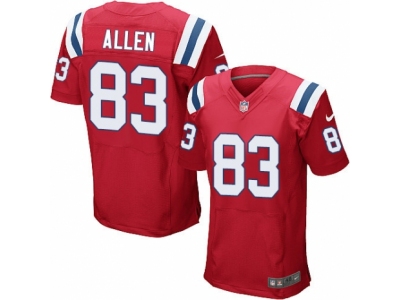  New England Patriots 83 Dwayne Allen Elite Red Alternate NFL Jersey