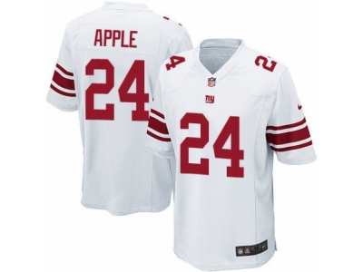  New York Giants 24 Eli Apple Game White NFL Jersey