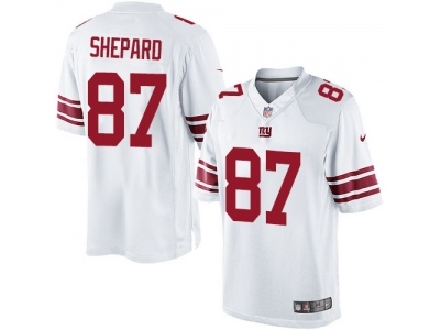  New York Giants 87 Sterling Shepard Limited White NFL Jersey