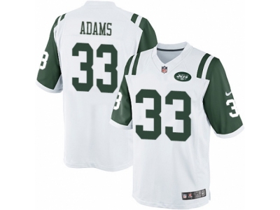  New York Jets 33 Jamal Adams Limited White NFL Jersey