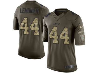  New York Jets 44 Corey Lemonier Limited Green Salute to Service NFL Jersey