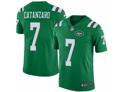  New York Jets 7 Chandler Catanzaro Limited Green Rush NFL Jersey