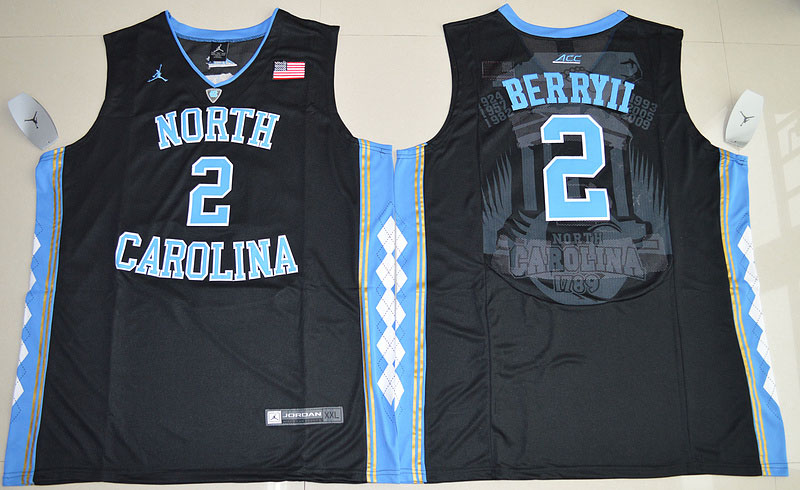  North Carolina 2 Joel Berry II Blackjersey