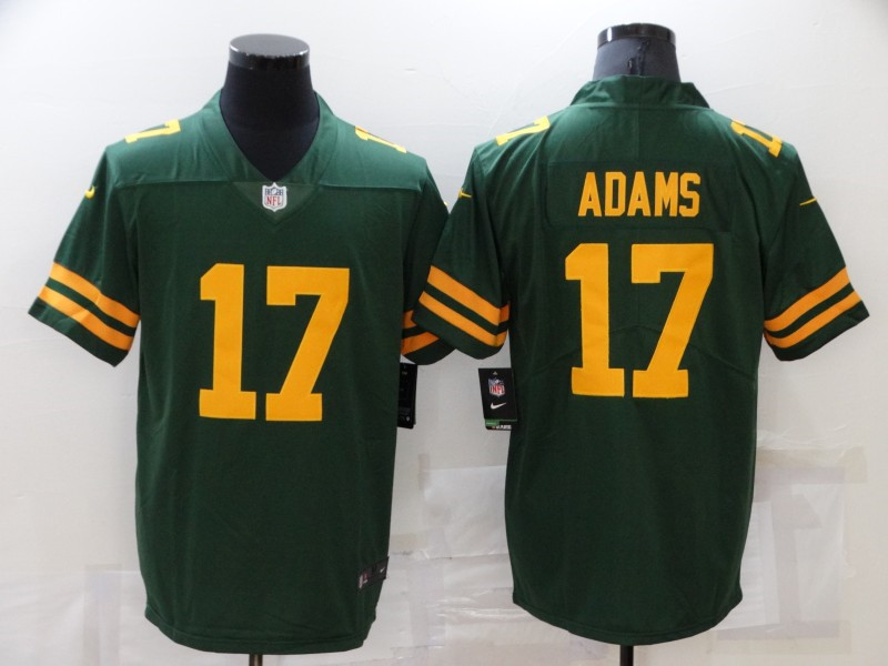 Nike Packers 17 Davante Adams Green New Vapor Untouchable Limited Jersey