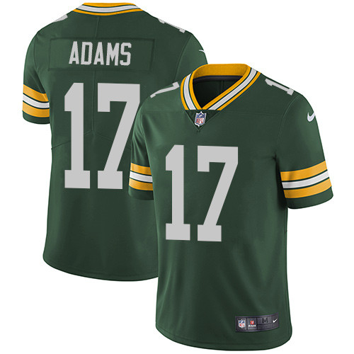  Packers 17 Davante Adams Green Vapor Untouchable Player Limited Jersey