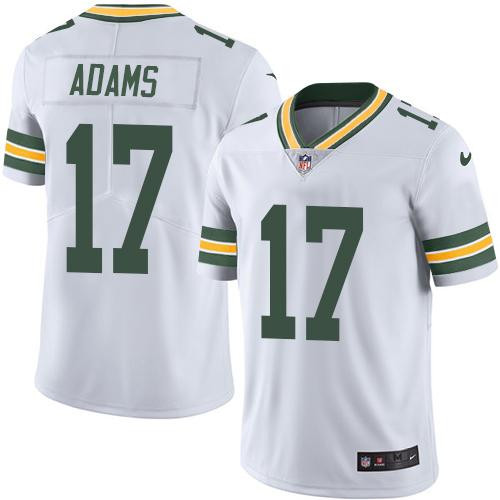  Packers 17 Davante Adams White Vapor Untouchable Player Limited Jersey