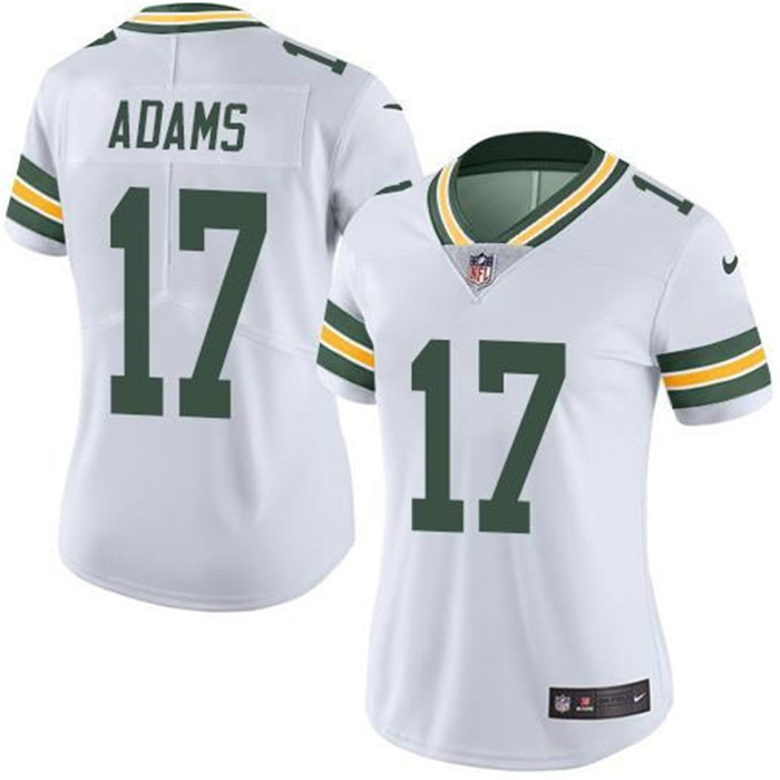  Packers 17 Davante Adams White Women Vapor Untouchable Limited Jersey