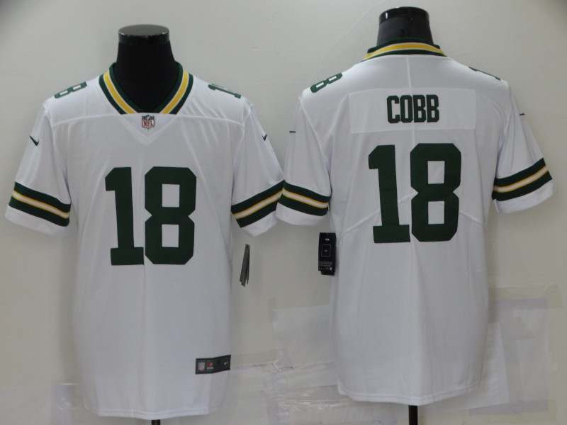 Nike Packers 18 Randall Cobb White Vapor Untouchable Limited Jersey