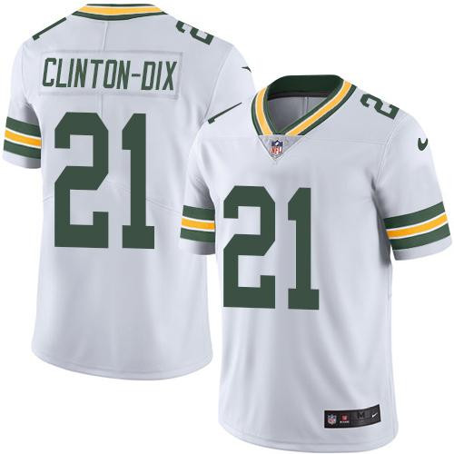  Packers 21 Ha Ha Clinton Dix White Vapor Untouchable Player Limited Jersey