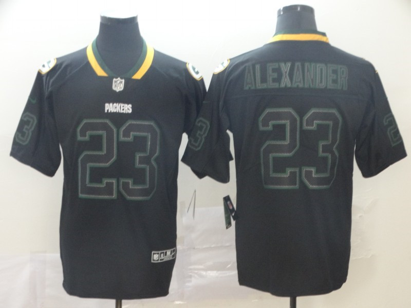 Nike Packers 23 Jaire Alexander Black Shadow Legend Limited Jersey