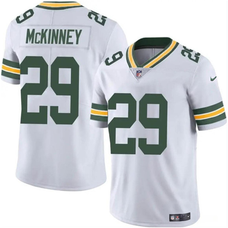 Nike Packers 29 Xavier McKinney White Vapor Untouchable Limited Jersey