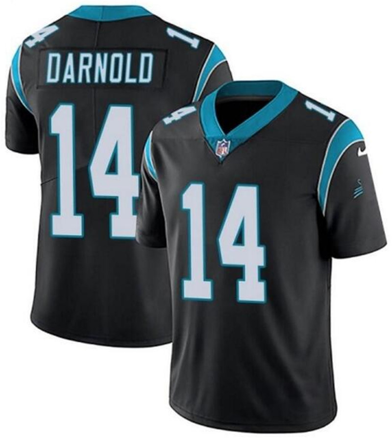 Nike Panthers 14 Sam Darnold Black Vapor Untouchable Limited Jersey