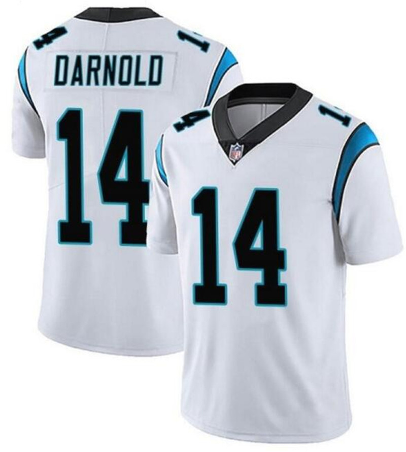 Nike Panthers 14 Sam Darnold White Vapor Untouchable Limited Jersey