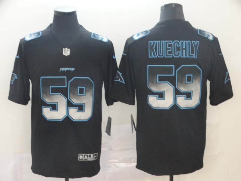 Nike Panthers 59 Luke Kuechly Black Arch Smoke Vapor Untouchable Limited Jersey