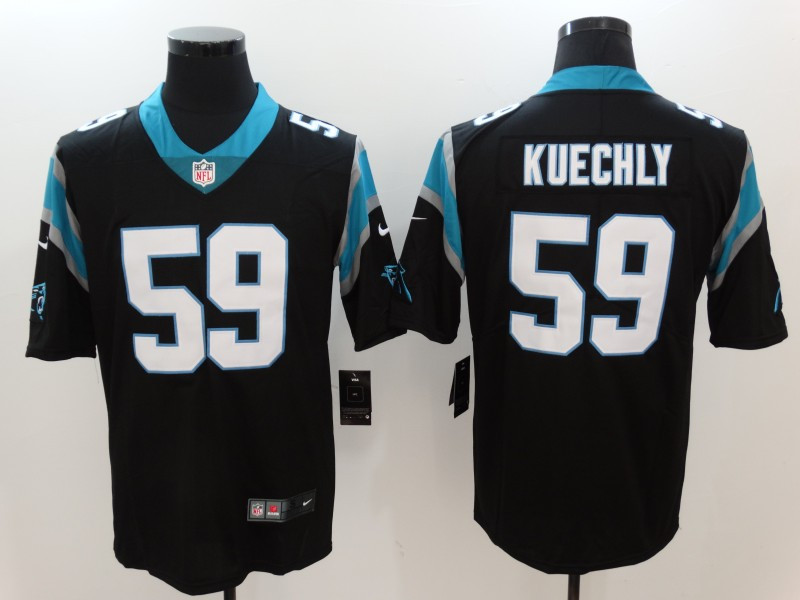  Panthers 59 Luke Kuechly Black Vapor Untouchable Player Limited Jersey