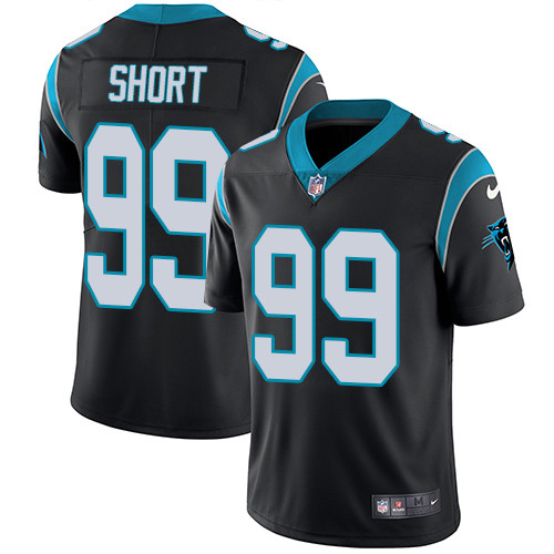  Panthers 99 Kawann Short Black Vapor Untouchable Player Limited Jersey