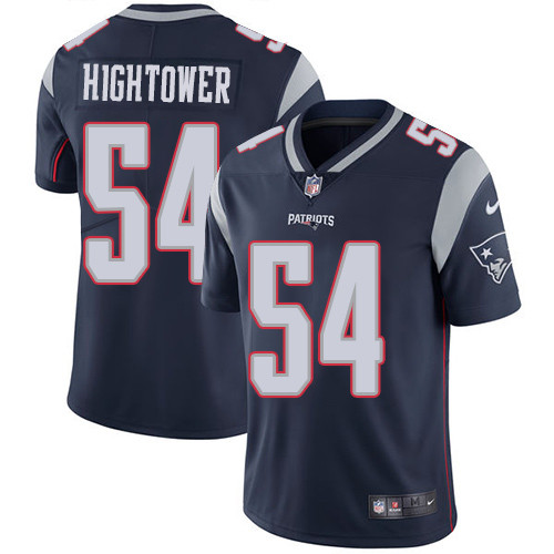  Patriots 54 Dont'a Hightower Navy Vapor Untouchable Player Limited Jersey