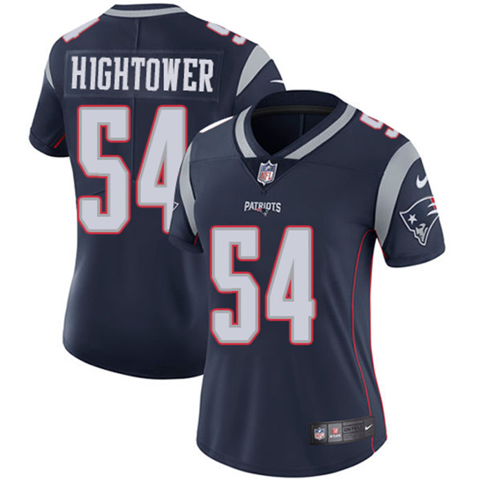  Patriots 54 Dont'a Hightower Navy Women Vapor Untouchable Limited Jersey