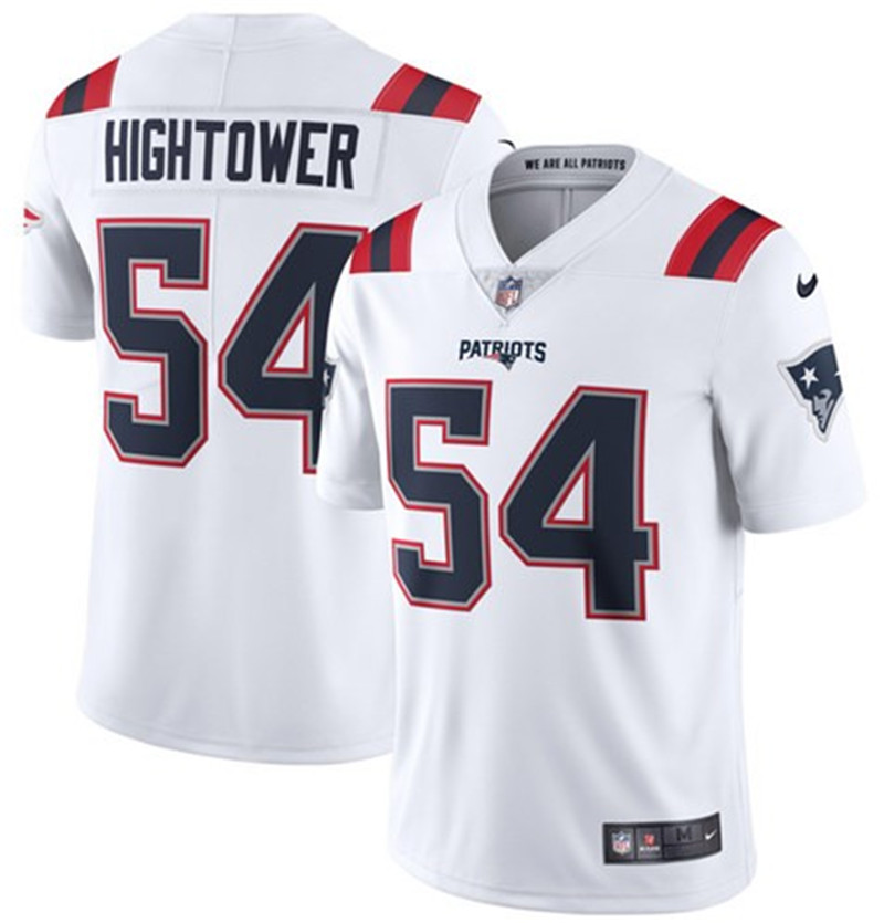 Nike Patriots 54 Dont'a Hightower White 2020 New Vapor Untouchable Limited Jersey
