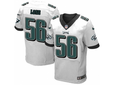  Philadelphia Eagles 56 Chris Long Elite White NFL Jersey