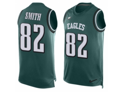  Philadelphia Eagles 82 Torrey Smith Limited Midnight Green Player Name Number Tank Top NFL Jersey
