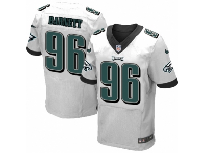  Philadelphia Eagles 96 Derek Barnett Elite White NFL Jersey