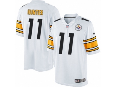  Pittsburgh Steelers 11 Justin Hunter Limited White NFL Jersey