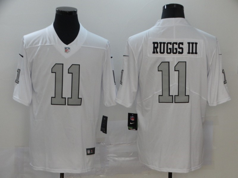 Nike Raiders 11 Henry Ruggs III White 2020 NFL Draft First Round Pick Vapor Untouchable Limited Jersey