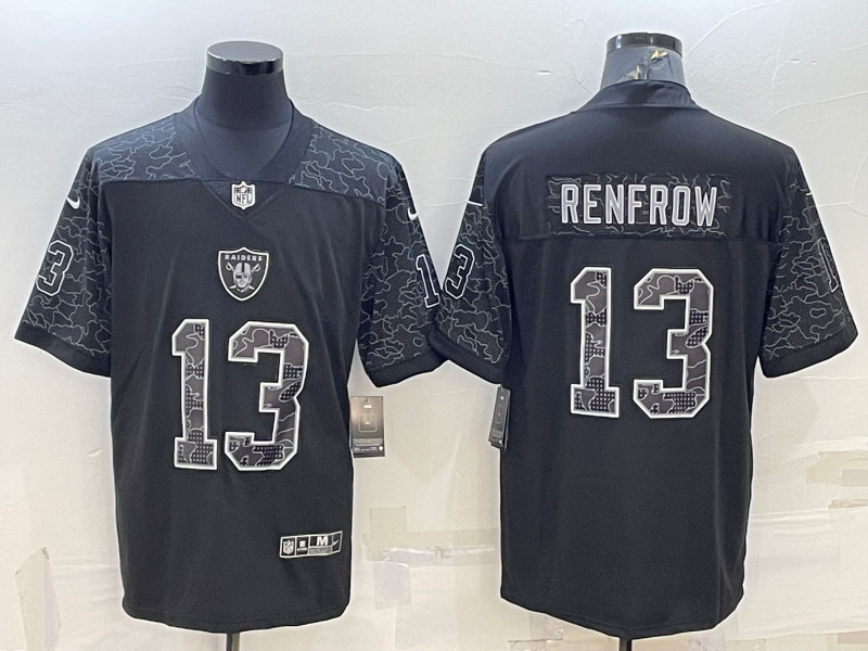 Nike Raiders 13 Hunter Renfrow Black RFLCTV Limited Jersey