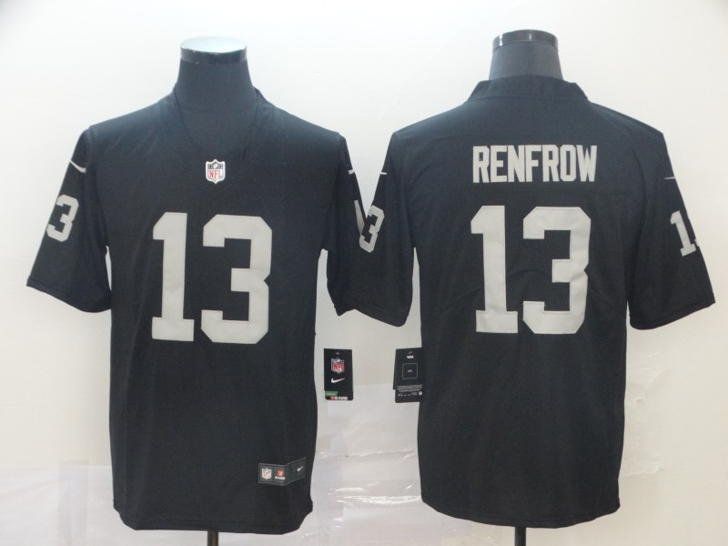 Nike Raiders 13 Hunter Renfrow Black Vapor Untouchable Limited Jersey