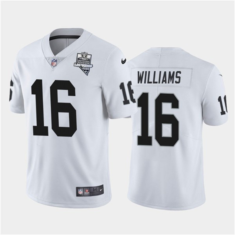 Nike Raiders 16 Tyrell Williams White 2020 Inaugural Season Vapor Untouchable Limited Jersey