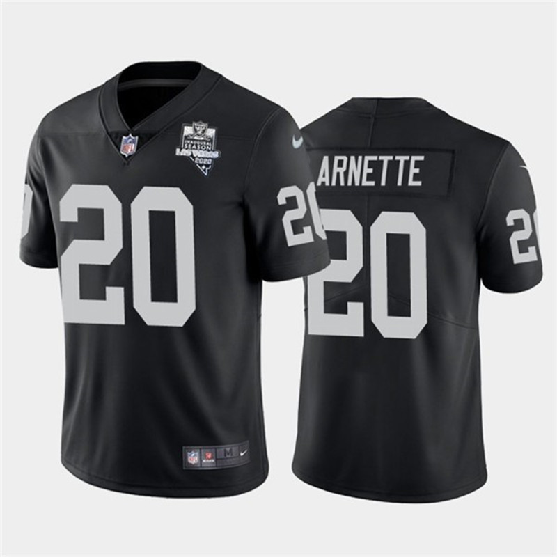 Nike Raiders 20 Damon Arnette Black 2020 Inaugural Season Vapor Untouchable Limited Jersey