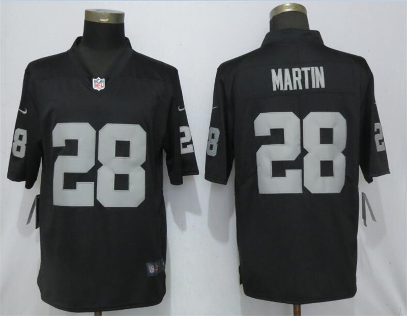 Nike Raiders 28 Doug Martin Black Vapor Untouchable Limited Jersey