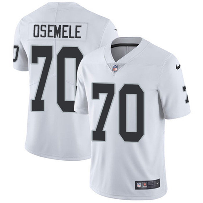  Raiders 70 Kelechi Osemele White Vapor Untouchable Limited Jersey
